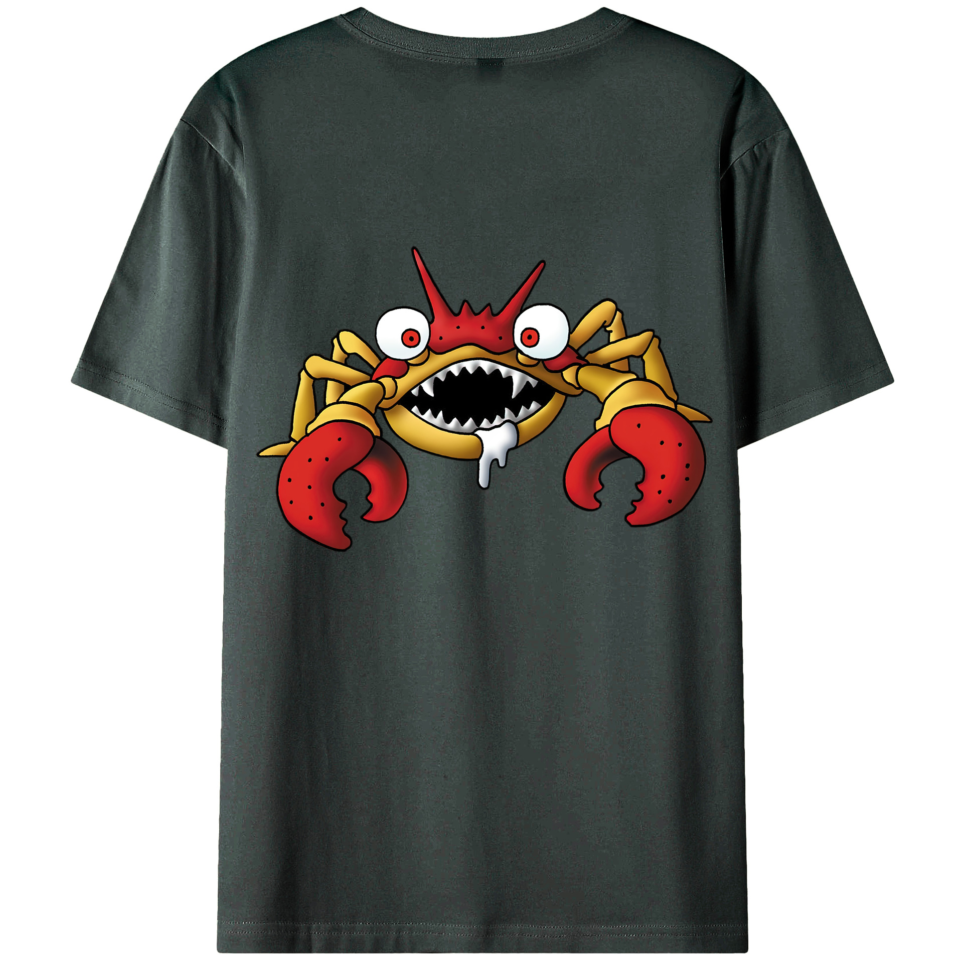 （画像用） ドラゴンクエスト Doragon Kuesuto Dragon Quest 綿100％ メンズ半袖Tシャツ（バックプリント） 通気性